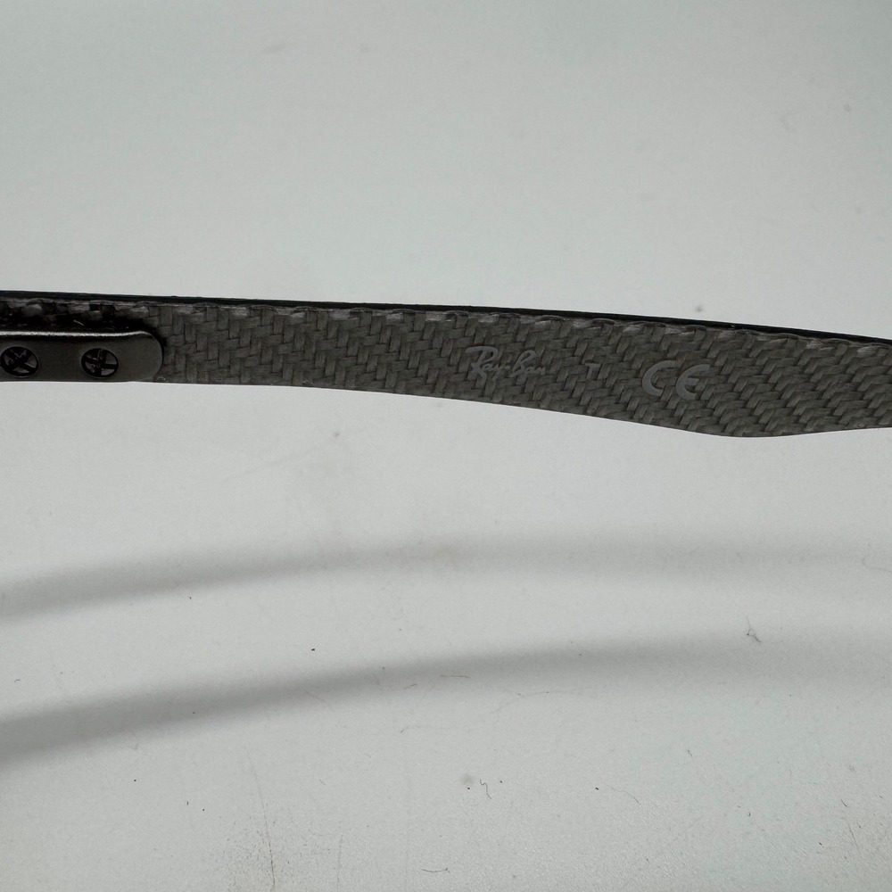 Ray-Ban RB 8903 5200 Carbon Fiber Tortoise Eyeglass Frames 53-18-145 Tech - Picture 5 of 8
